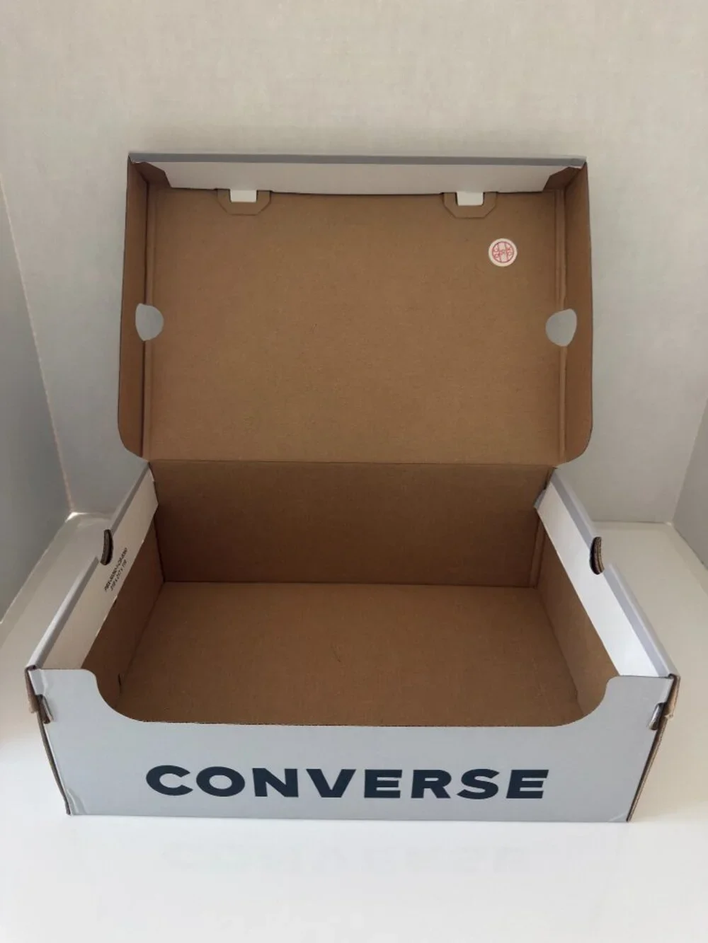 Converse Gray & Black Empty Shoe/Gift/Storage Box Mens 10.5 / Womens 12